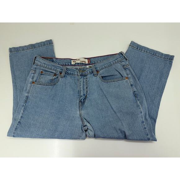 Levis Womens Capris Size 10 Nouveau 515 Light Denim - Picture 1 of 11